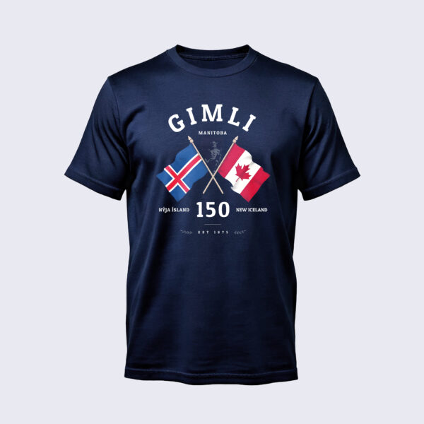 Gimli, Manitoba 150th T-Shirt – Viking Edition - Image 2